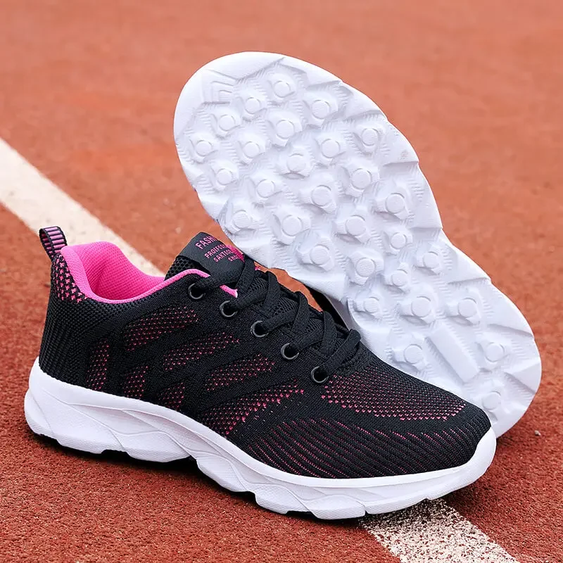 Chaussures de marche en maille respirante pour femmes, style décontracté 2023 - image de produit 3