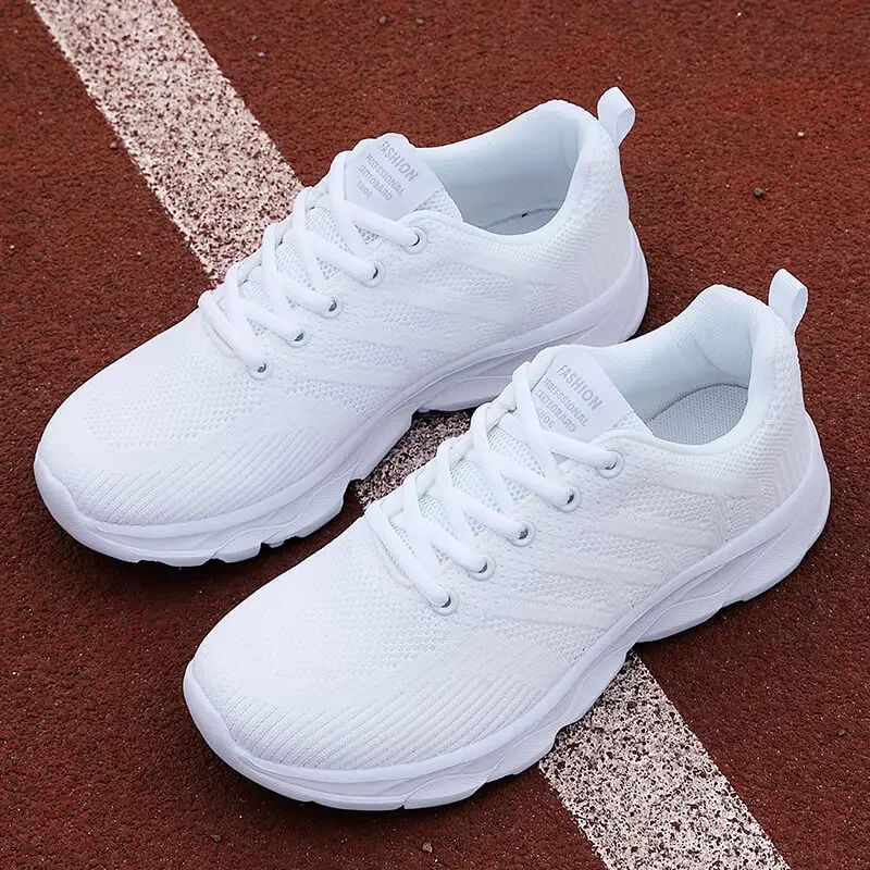 Chaussures de marche en maille respirante pour femmes, style décontracté 2023 - image de produit 4