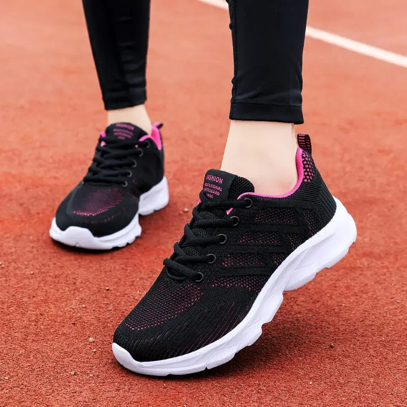 Chaussures de marche en maille respirante pour femmes, style décontracté 2023 - image de produit 1