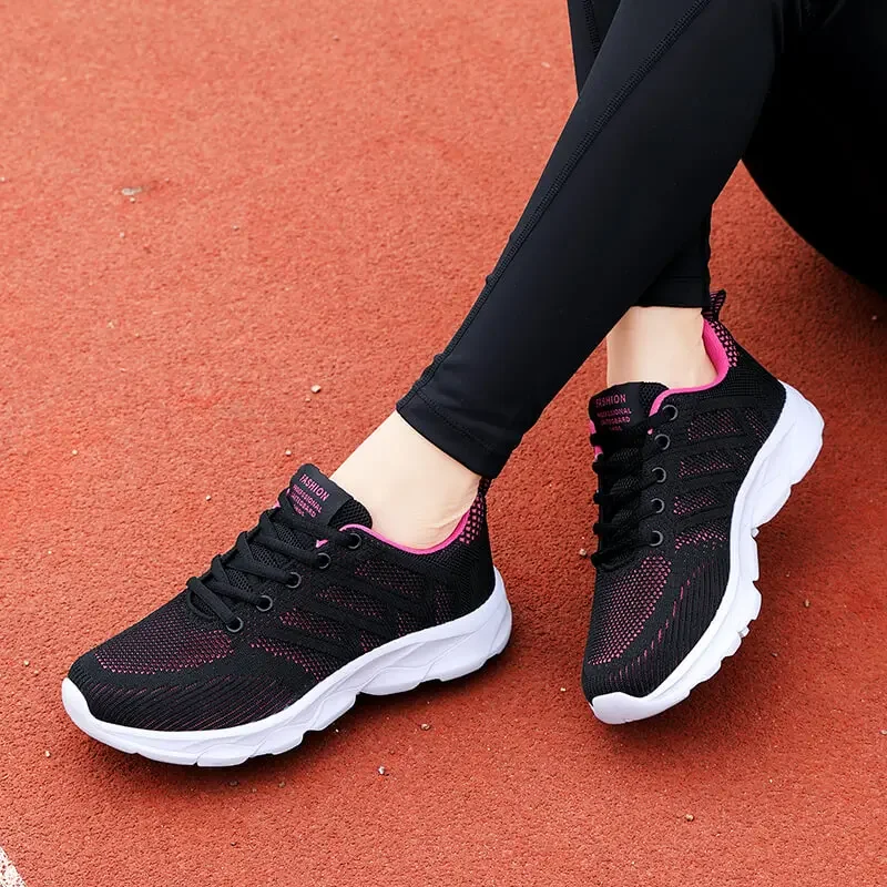 Chaussures de marche en maille respirante pour femmes, style décontracté 2023 - image de produit 5