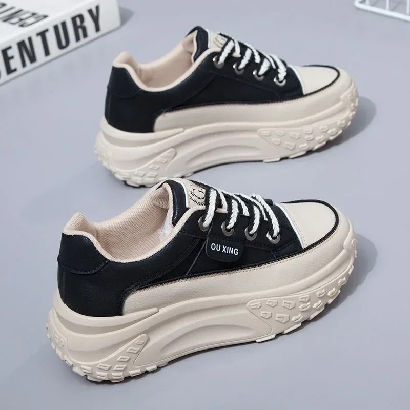 Baskets femme décontractées à plateforme, mode printemps - image de produit 7