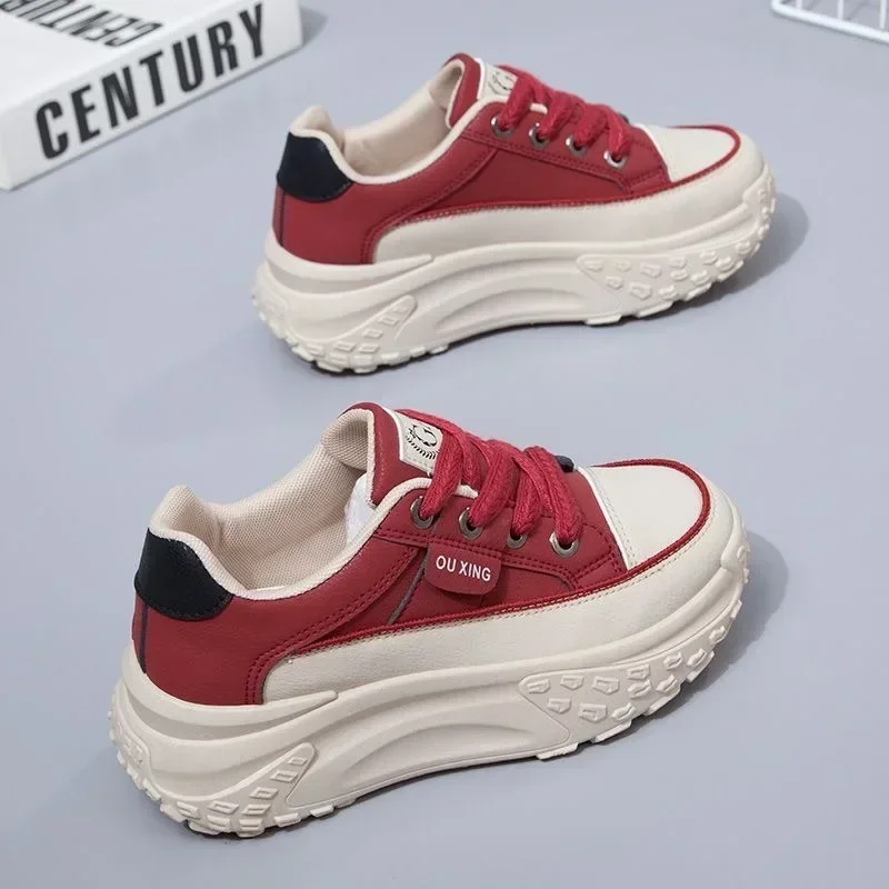 Baskets femme décontractées à plateforme, mode printemps - image de produit 8