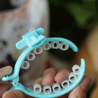 Dog Tail Waste Bags Clip